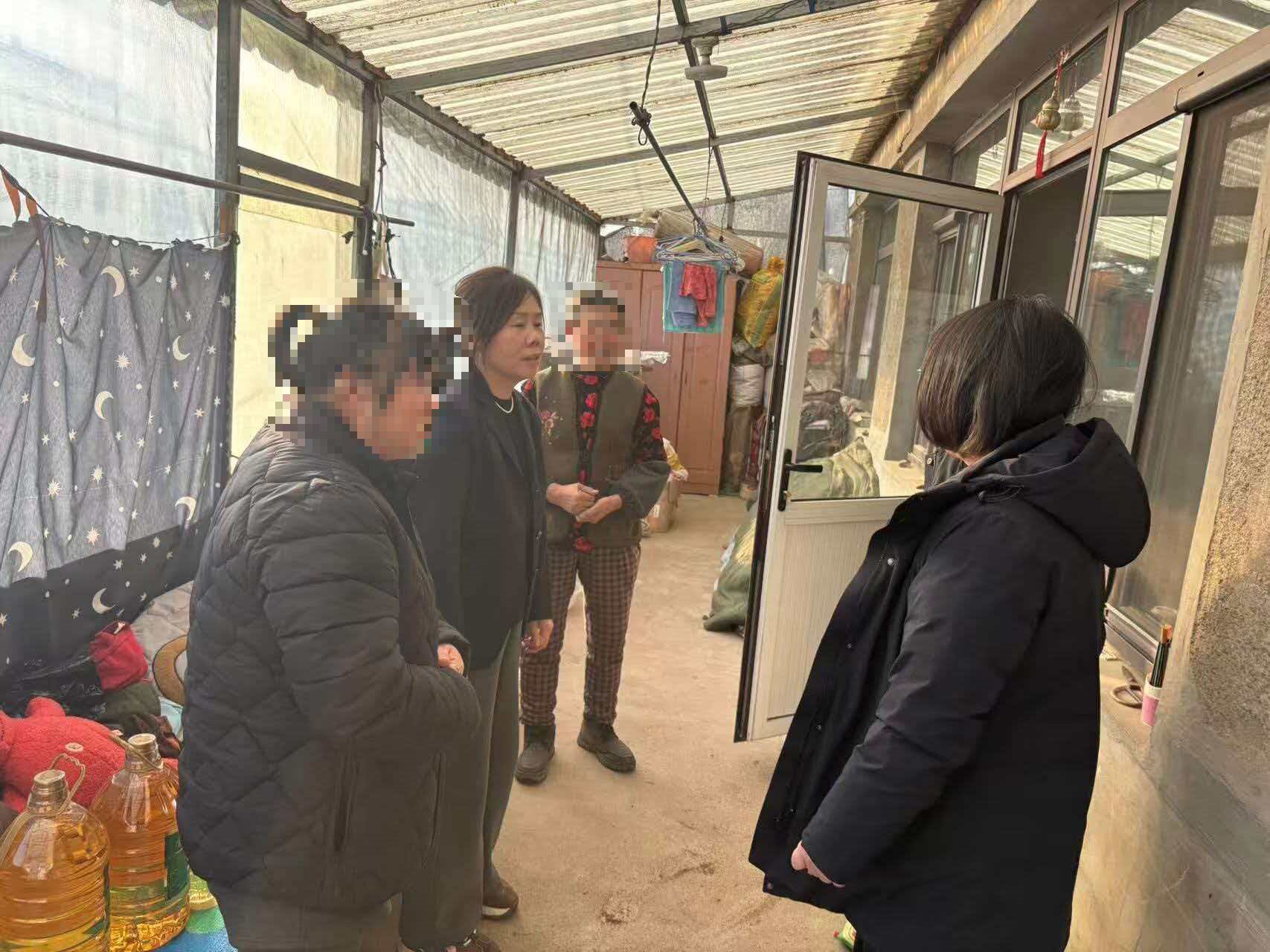 检察回访送温暖 司法救助续温情——清原县人民检察院节前走访慰问司法救助对象